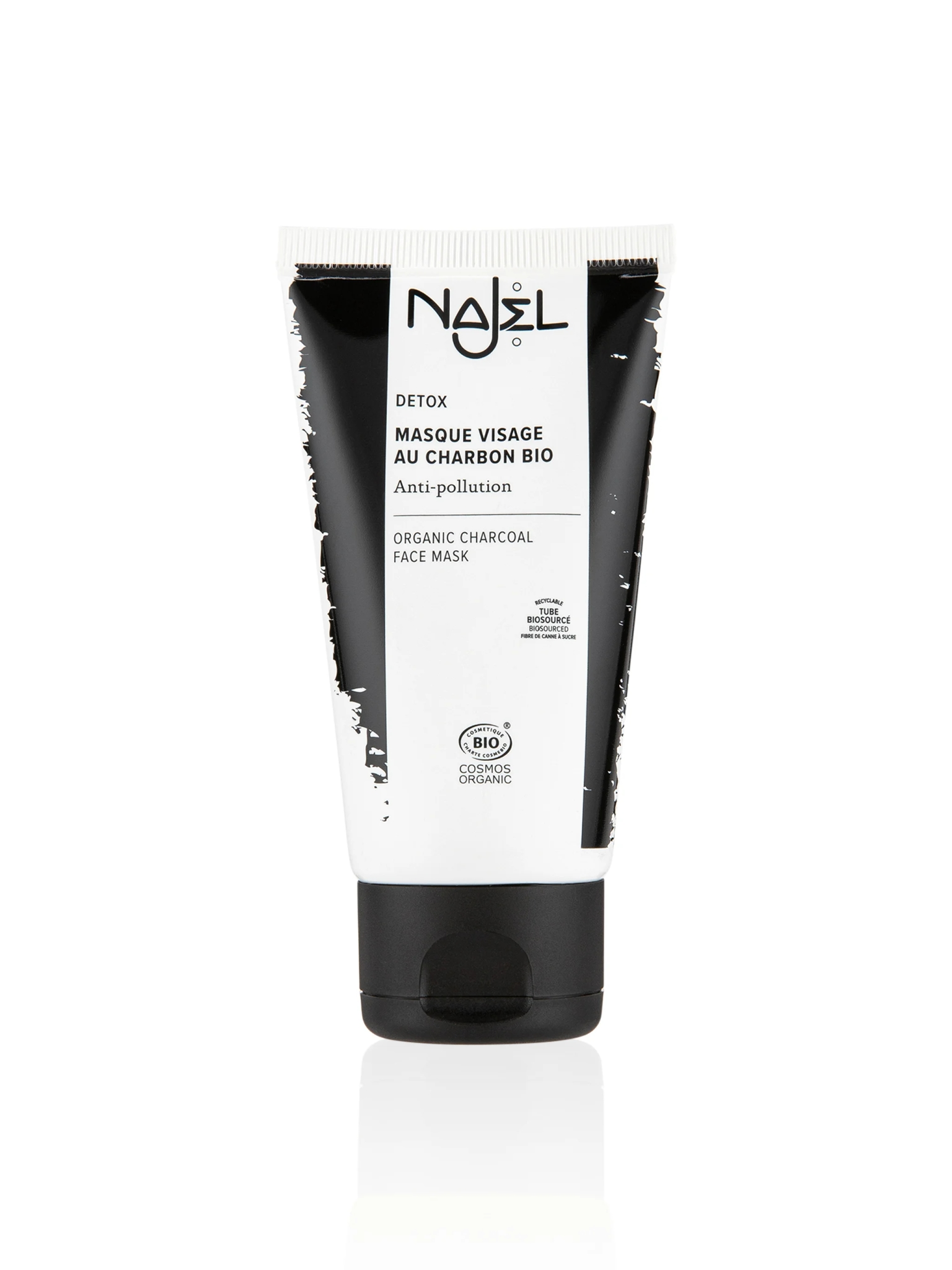 Face Mask With Organic Charcoal - undefined