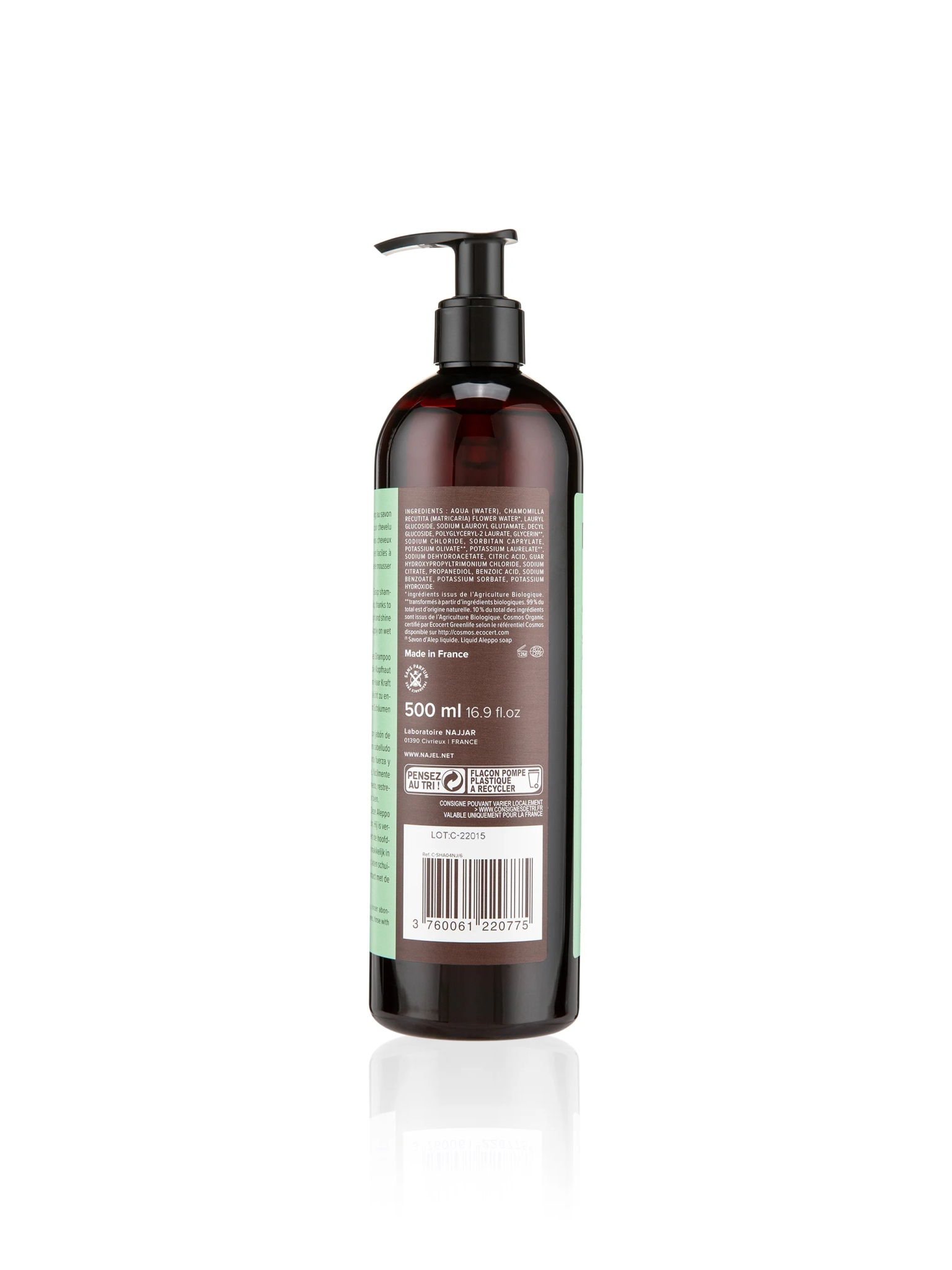 Aleppo Soap Shampoo 2-1 Normal Hair - 500ml