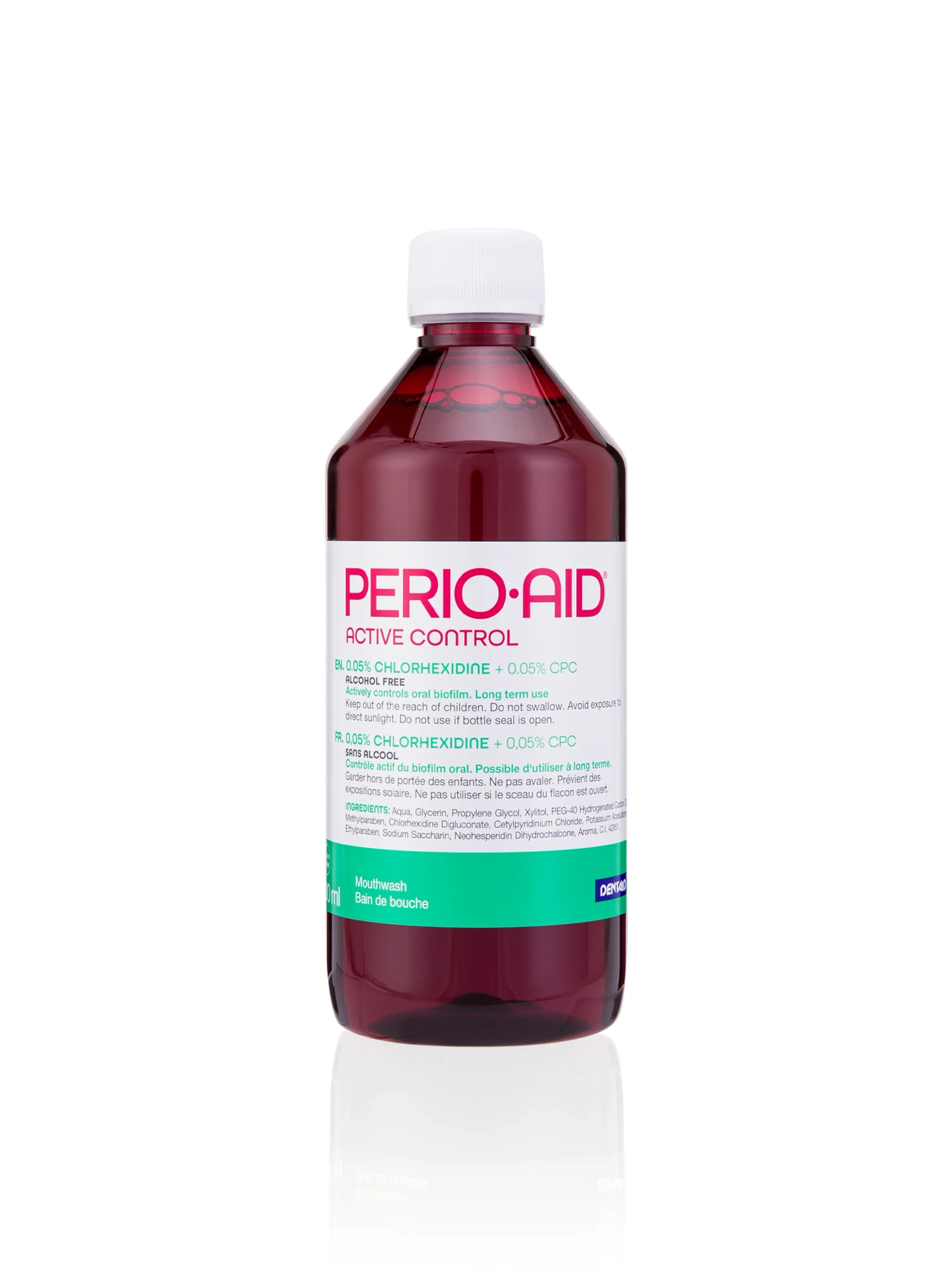 Perio-Aid Active Control Mouthwash - 500ml