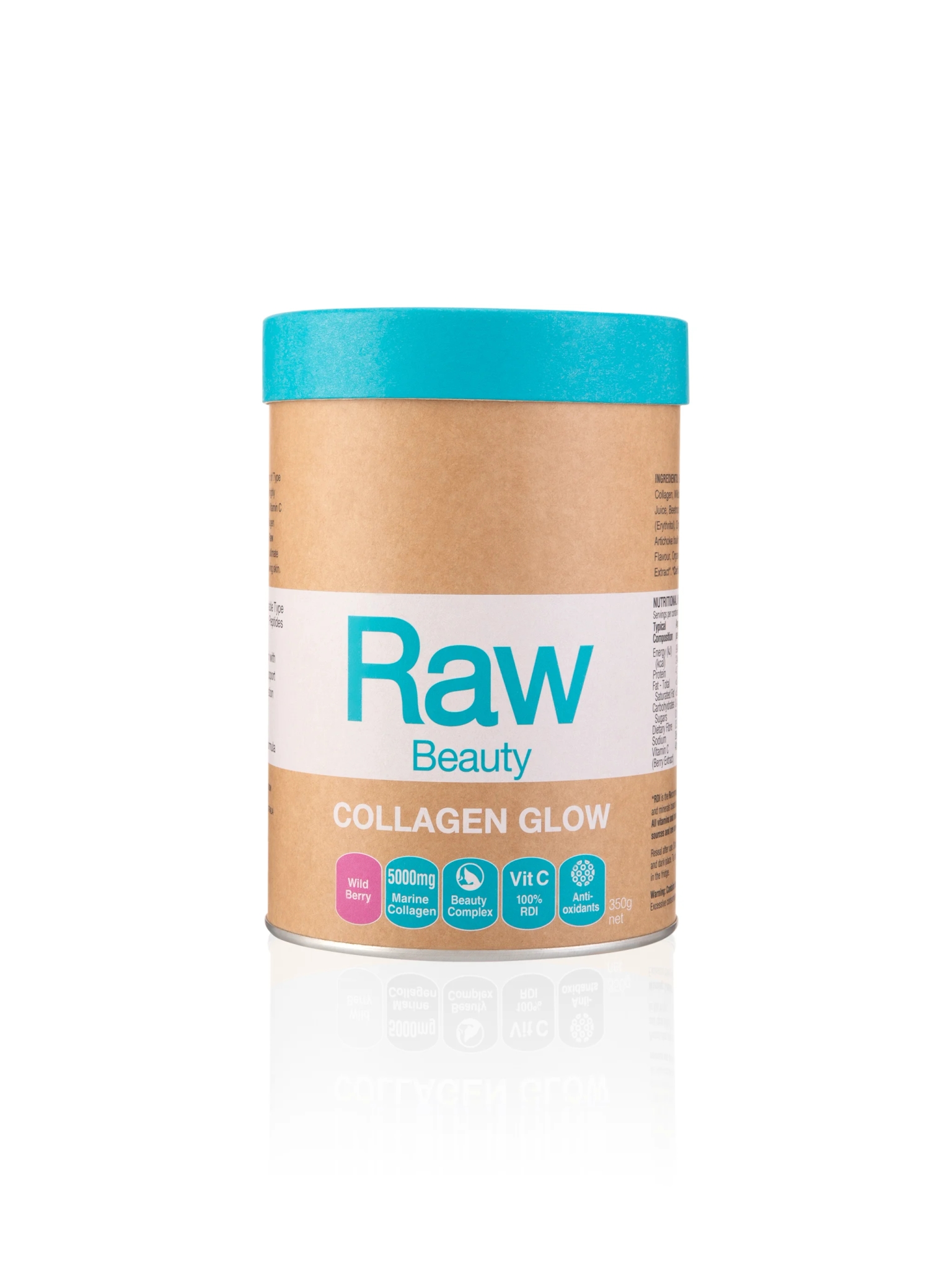 Raw Beauty Collagen Glow Wild Berry - 200g