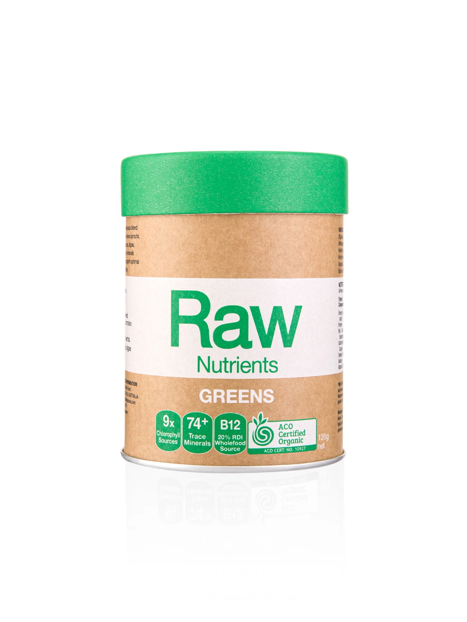 Raw Nutrients Greens - 120g