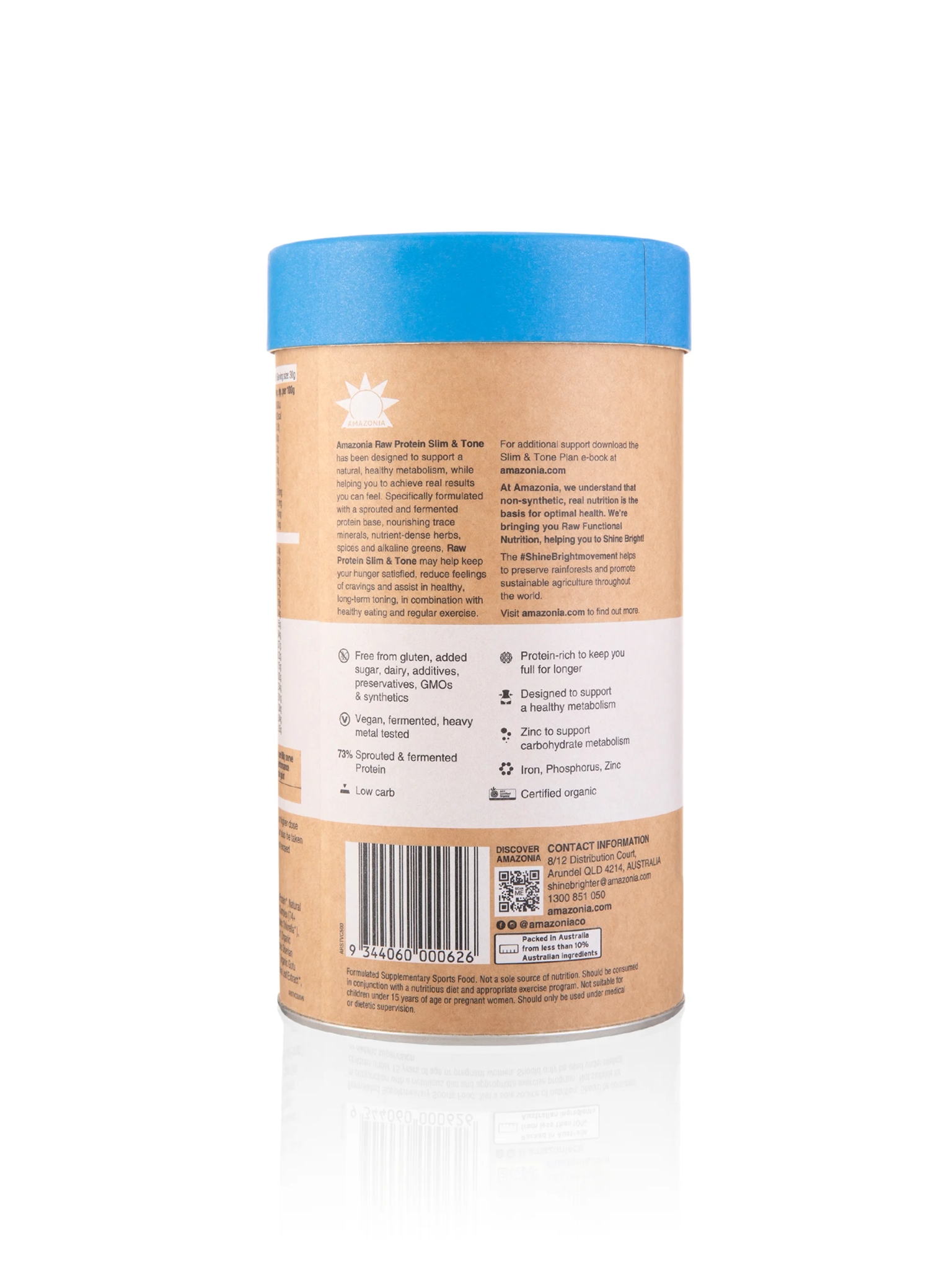 Raw Protein Slim & Tone Vanilla Cinnamon - 500g