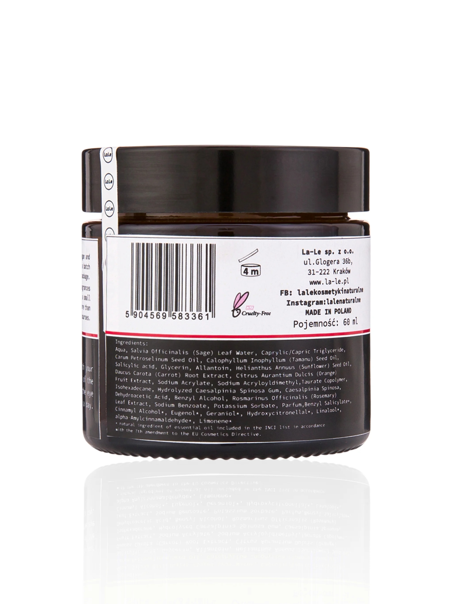 Natural Face Cream  - 60ml