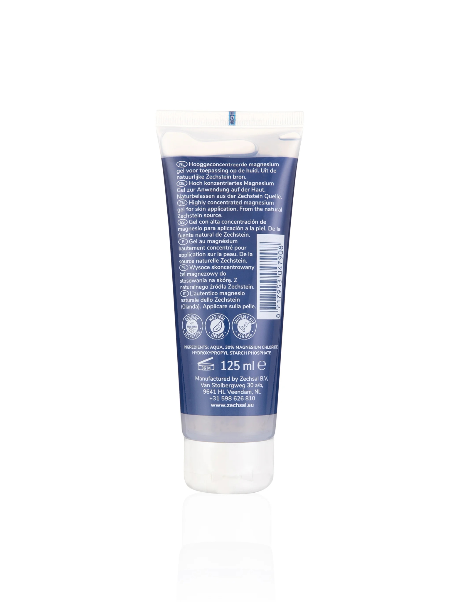 Pure Magnesium Body Gel  - 125ml