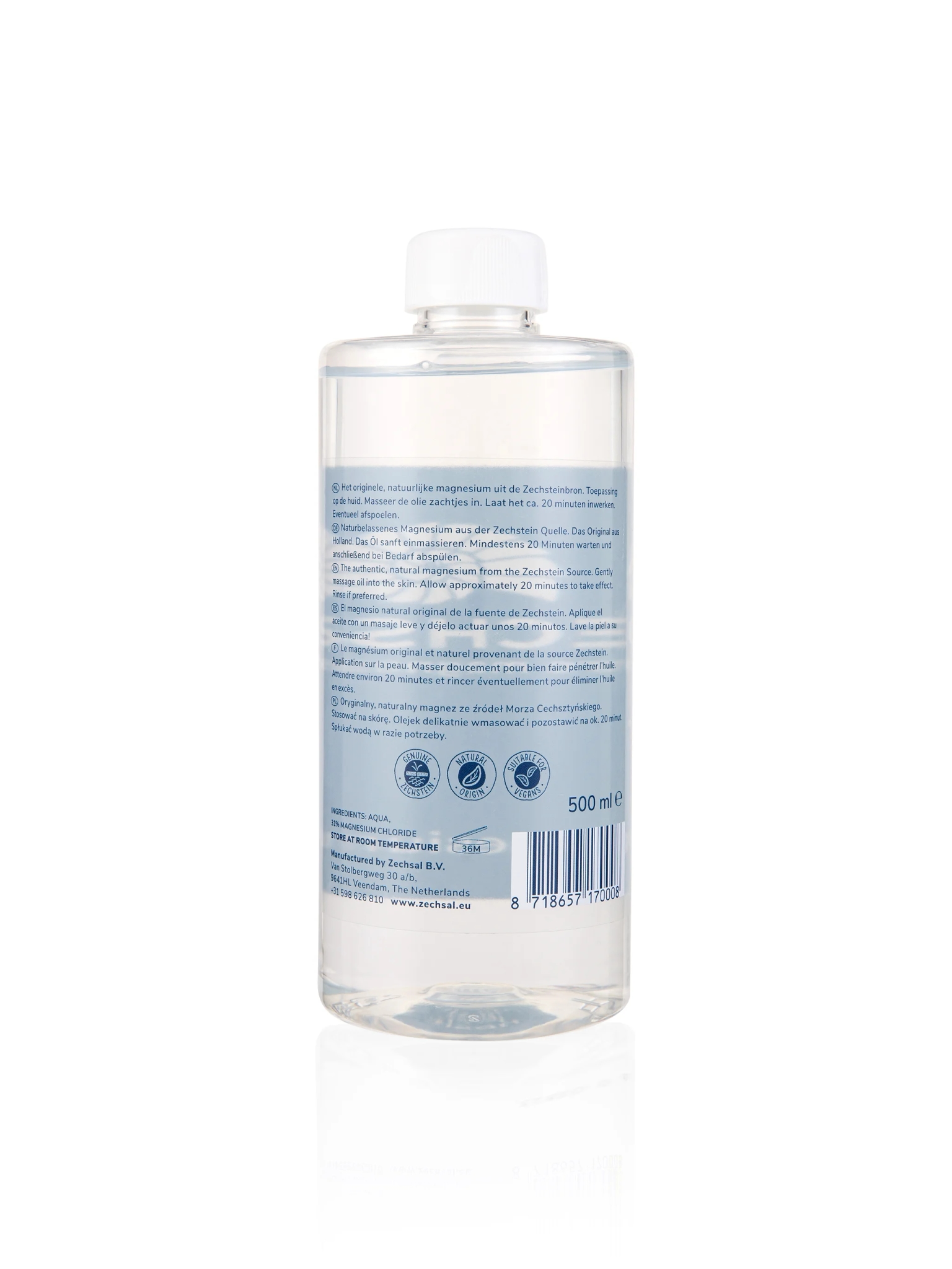 Pure Magnesium Oil  - 500ml