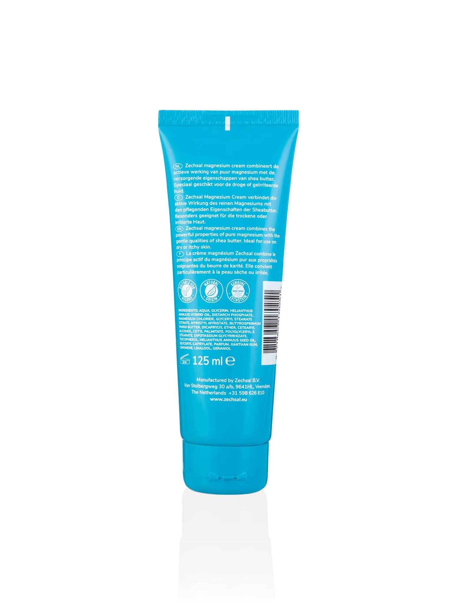 Pure Magnesium Body Cream  - 125ml