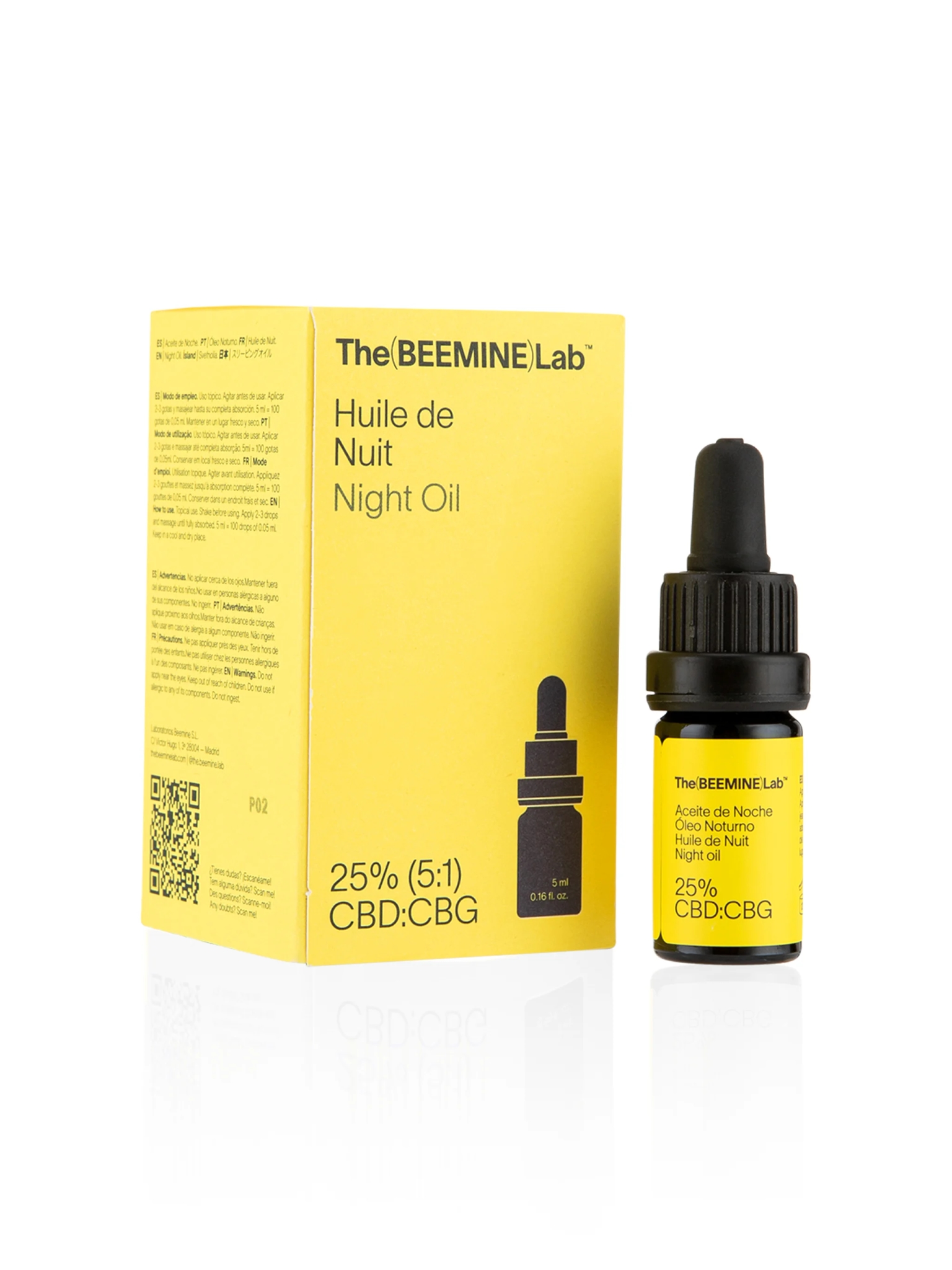 Night Oil 25% Cbd:Cbg (5:1)
 - 5ml