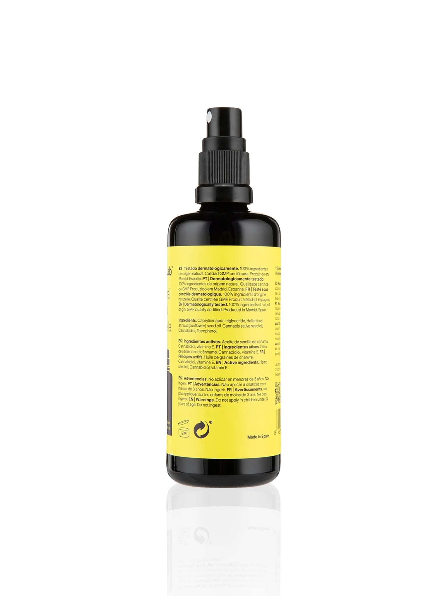 Cbd Body Oil 1% 100Ml - 100ml