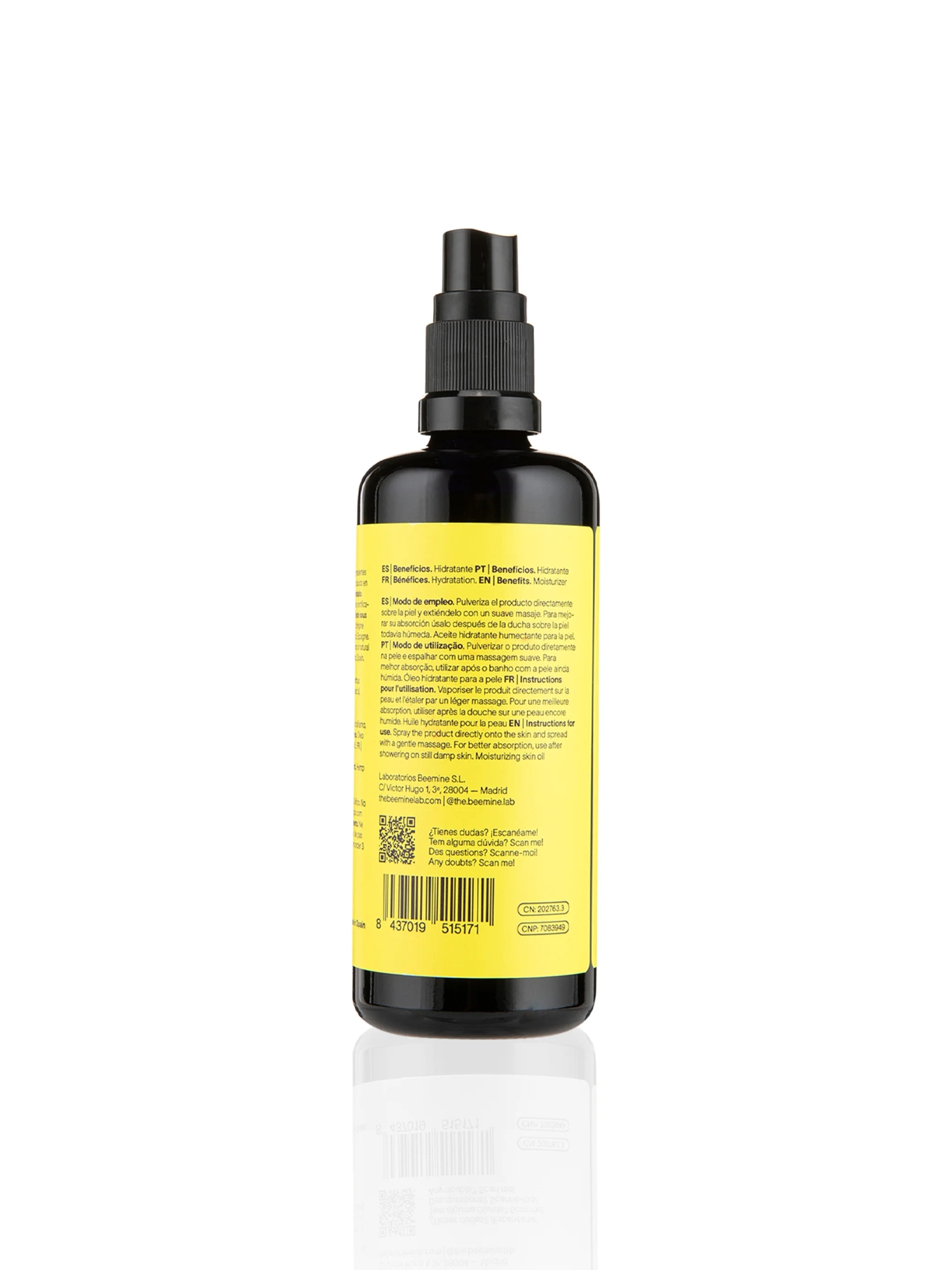 Cbd Body Oil 1% 100Ml - 100ml