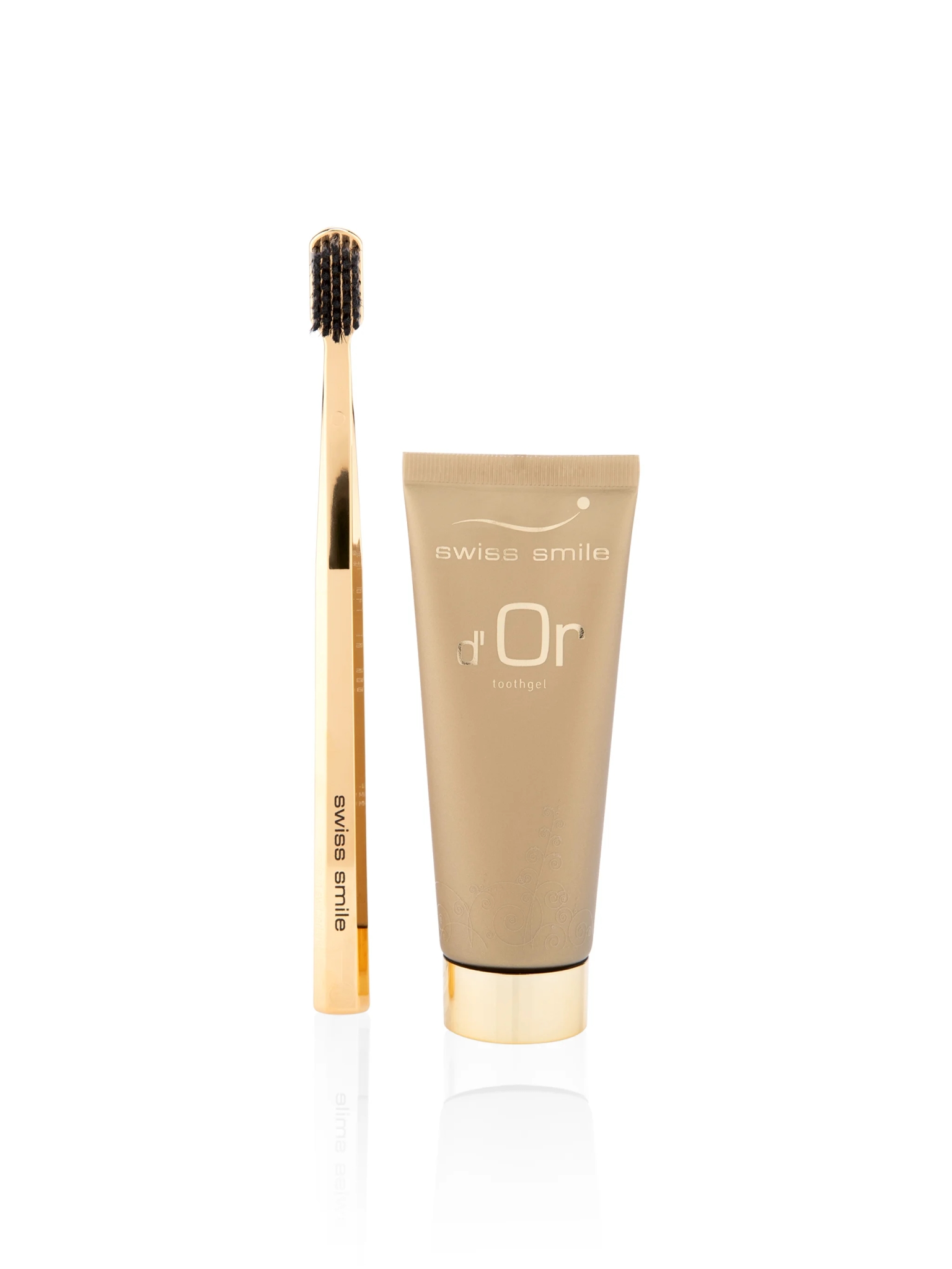 D'Or Golden Set Toothpaste & Toothbrush - Set