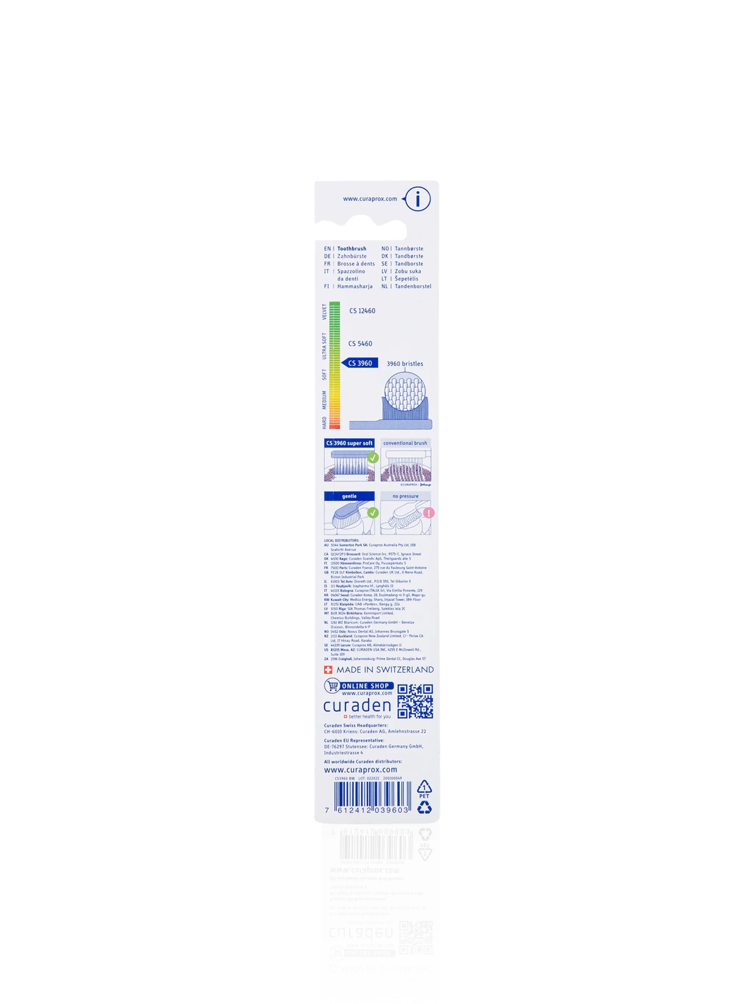 Cs 3960 Super Soft Toothbrush  - Blue