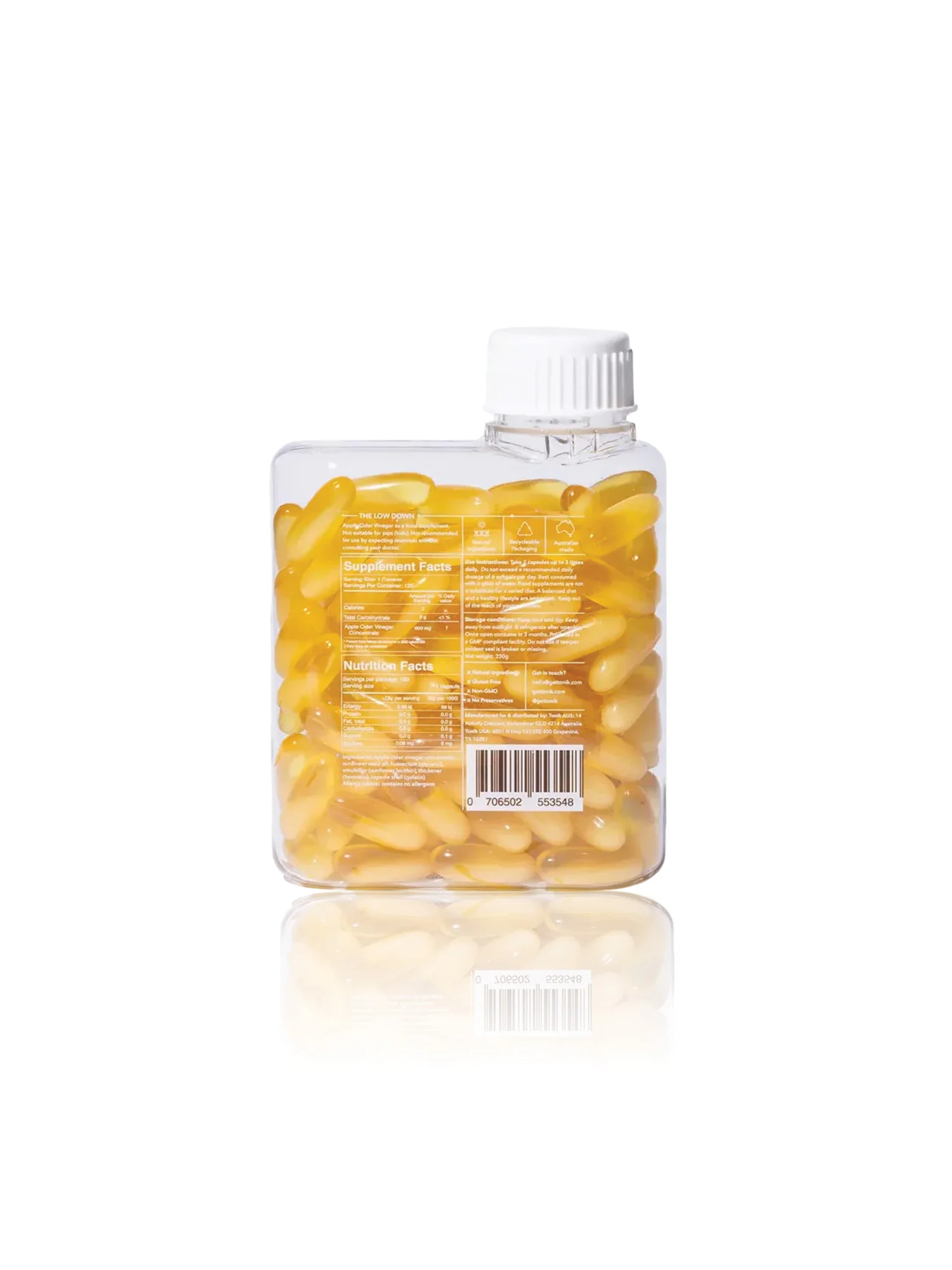 Apple Cider Vinegar Capsules - 120 capsules